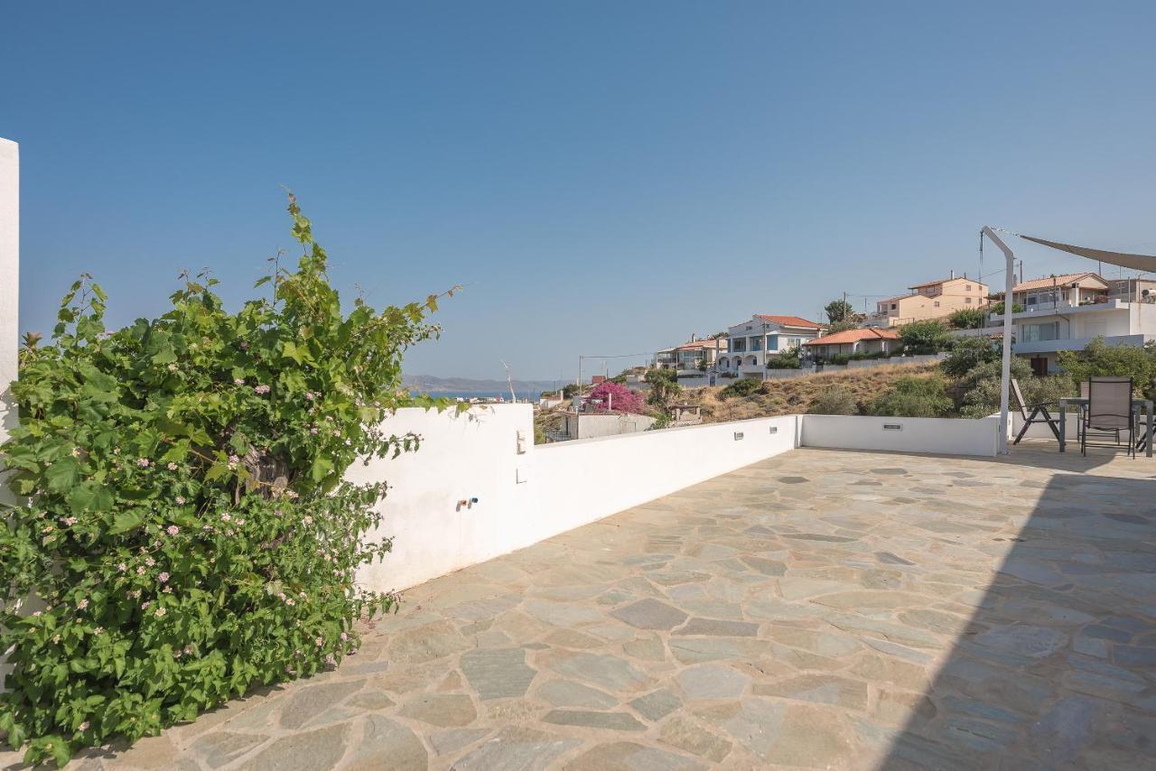 Villa Luna Private Heated Hydro Pool Bbq Beach 4Min Agia Marina Mikrolimanou Exteriér fotografie
